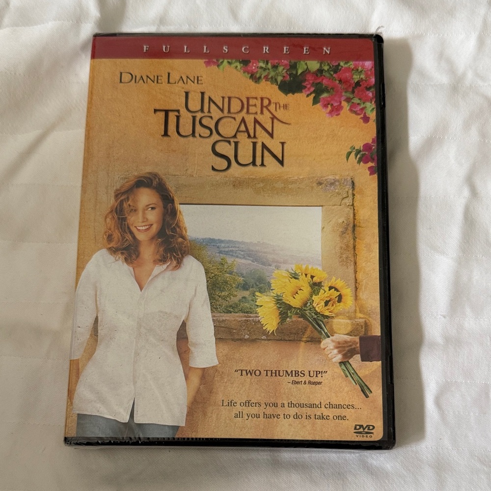 Under the Tuscan Sun DVD - Black Case